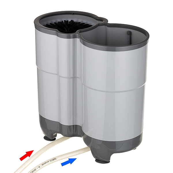 DUNET Compact Grey Portable Hot & Cold
